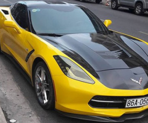 Tay chơi Bình Thuận "trang điểm" cho Chevrolet Corvette C7 Stingray