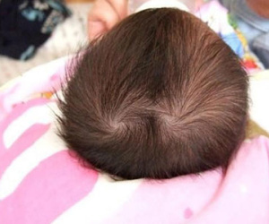 Vạch tóc đếm xoáy đỉnh đầu của con để "tiên đoán" tính cách, vận mệnh tương lai