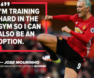 Ảnh chế Mourinho tự ứng cử làm trung vệ MU