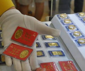 Giá vàng trong nước diễn biến trái chiều