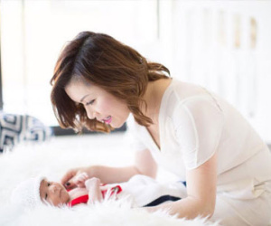 Bà xã Đan Trường chia sẻ loạt ảnh đáng yêu, ngộ nghĩnh của con trai