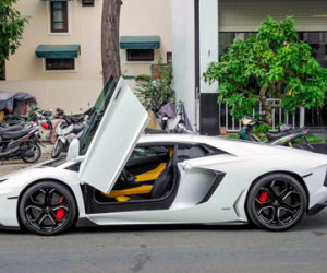 Lamborghini Aventador chính hãng duy nhất VN độ hầm hố