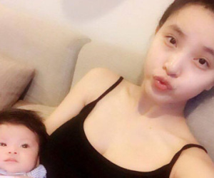 Hải Băng lần đầu chia sẻ ảnh con gái