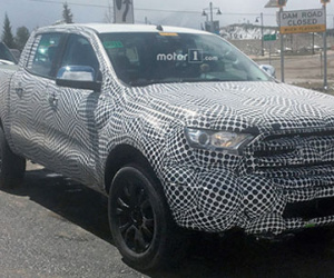Ford Ranger thế hệ mới lộ diện trên đường thử