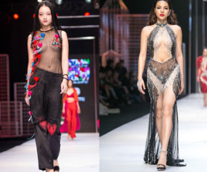 Thời trang Việt nhiệt tình lăng xê mốt xuyên thấu táo bạo