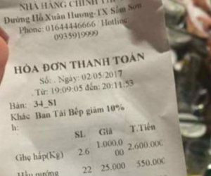 Nhà hàng ở Sầm Sơn nói về việc bị tố "chặt chém" giá ghẹ 1 triệu đồng/kg