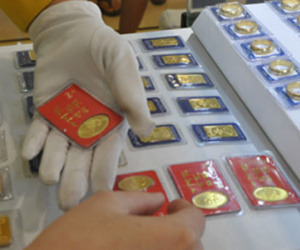 Giá vàng SJC giảm mạnh