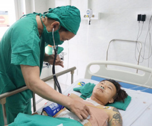 Cứu sống bệnh nhân bị đâm thủng tim nguy kịch