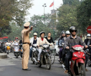 Hà Nội phân luồng giao thông phục vụ Hội nghị APEC