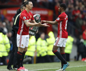 Owen khuyên Man Utd để Ibrahimovic dự bị cho Rashford