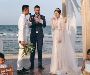 Hằng Túi hạnh phúc trở thành "vợ người ta" trong đám cưới bạc tỷ lãng mạn bên biển!