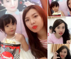 Hạnh phúc bên con gái, cô gái "Thị Nở" đập tan tin đồn "sống ảo"
