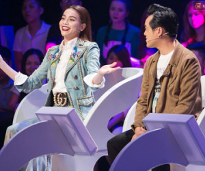 Hồ Ngọc Hà "ép" Dương Khắc Linh khen "hit của Sơn Tùng M-TP hay"