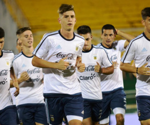 Bài tập lạ của U20 Argentina trước trận gặp U20 Việt Nam