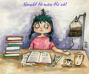 Những nỗi khổ mùa thi chỉ học sinh mới hiểu