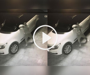 Video Vĩnh Phúc: Kẻ gian "vặt" gương xe Range Rover trong vòng 25 giây