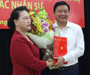 Chủ tịch Quốc hội: "Mong đồng chí Đinh La Thăng vượt qua khó khăn, tiếp tục đóng góp"