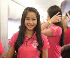 Hình ảnh "sạch" trước khi Ngọc Huệ bị phát tán clip nóng trên mạng