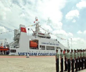 Hình ảnh tàu Cảnh sát biển Việt Nam tại Trung Quốc