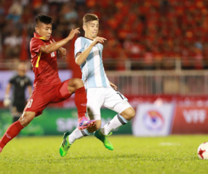 U20 Việt Nam thất thủ 1-4 trước U20 Argentina