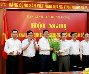 Ông Đinh La Thăng nhận nhiệm vụ Phó Ban Kinh tế TƯ
