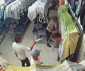 Xác định nhóm giang hồ chém người trong cửa hàng thời trang