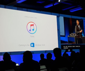 iTunes sẽ có mặt trên Windows Store