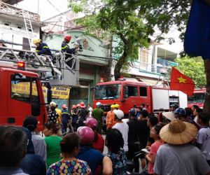 Cháy 2 ngôi nhà ở Hải Phòng, 4 người được cứu sống