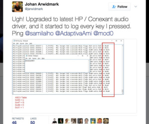 Laptop HP dính keylogger nguy hiểm