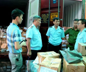 Thêm container chứa tiền chất ma túy cực độc đổ về cảng Hải Phòng