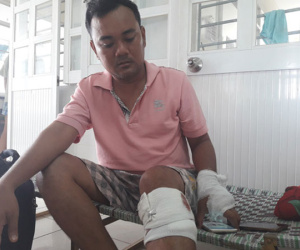Tranh giành khách, con trai cán bộ y tế liên tục truy sát người