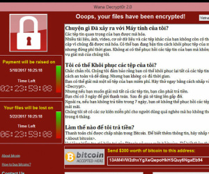 Đọc kỹ yêu cầu đòi tiền chuộc của hacker phát tán WannaCry sẽ thấy một dòng chú ý hết cả hồn