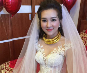 Xôn xao đám cưới Miss Teen Quỳnh Nga xuất hiện dàn siêu xe tiền tỷ