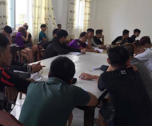 66 thanh thiếu niên cổ vũ đua xe gây náo loạn quốc lộ 1A