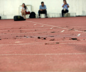 Khẩn trương cải tạo đường piste sân Mỹ Đình