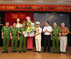 Nhân sự mới Bộ Công an, Xây dựng