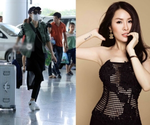 Quế Vân bịt khẩu trang kín mít, tiếp tục sang Hàn sửa mũi sau khi đã "đập mặt xây lại"