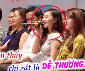 Theo anh họ đến "Bạn muốn hẹn hò", cô gái “gây bão” vì quá xinh