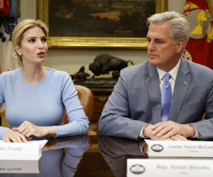 Ivanka Trump thay cha chủ trì họp ở Nhà Trắng