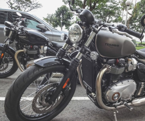 Chi tiết môtô Triumph nửa tỷ đồng của Cường Đô La