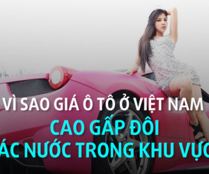 Đã có đáp án về việc giá ô tô ở Việt Nam siêu đắt đỏ, cao gấp đôi các nước trong khu vực