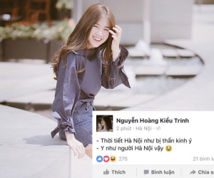 Kiều Trinh bị dân mạng phản ứng dữ dội vì viết status bóng gió xúc phạm người Hà Nội