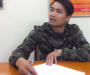 Bắt kẻ mang lệnh truy nã từng dọa bắn công an