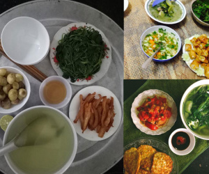 Sống ở Hà Nội, cặp vợ chồng trẻ "mách nước" chỉ tốn 15k/bữa cơm