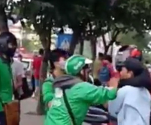 Đồng nghiệp bị đánh, hàng chục anh em GrabBike dằn mặt xe ôm truyền thống trả thù