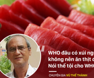 Loại thịt hầu như ai cũng ăn làm tăng 18% nguy cơ ung thư, chuyên gia Việt: Bình tĩnh đi, nhưng...