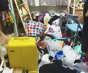 Chàng trai Đài Loan tháo chạy vì phòng ngủ bạn gái quá bẩn