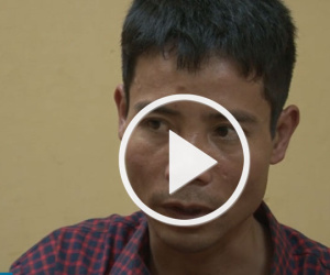 Clip thú tội của nghi phạm giết người có hình xăm thiên thần