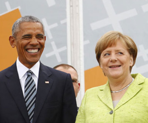 Một ngày gặp cả ông Trump và Obama của Thủ tướng Đức Merkel