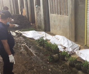 Thi thể nằm rải rác trên đường do chiến sự ở Marawi